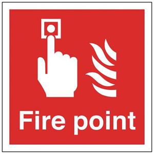 200x200mm Fire Point - Self Adhesive